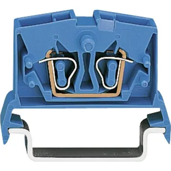 WAGO 264-714 průchodková svorka 6 mm pružinová svorka osazení: N modrá 1 ks