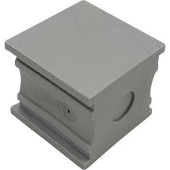 TRU COMPONENTS BDVK elastomer, šedá, 1 ks