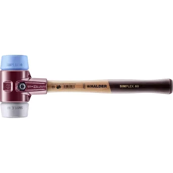 Kladivo Halder SIMPLEX 3013.060 palička s ergonomickou rukojetí, středně tvrdé, měkké 1420 g 405 mm 1 ks