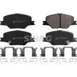 Sada brzdových destiček, kotoučová brzda SWAG 33 10 7486