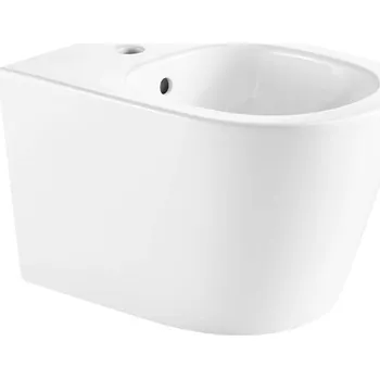 Bidet kielle Nefia - Závěsný bidet, s přepadem, s otvorem pro baterii, bílá 30327000
