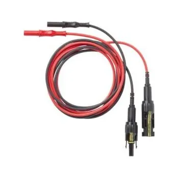 Měřicí kabel Fluke Zkušební vodič, Červená, Černá 20A, délka kabelů: 1.5 m, úroveň kategorie: KAT III 1000 V/KAT IV 600 V