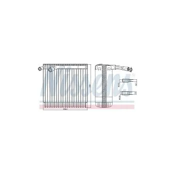 Motor automobilu Výparník NISSENS 92129