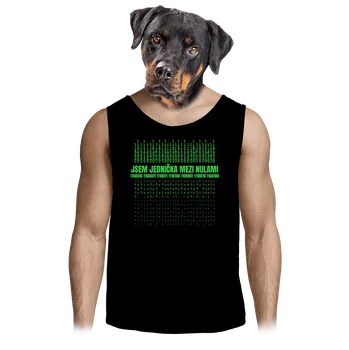 Pánské tílko Bastard Jednička mezi nulami pánské tílko Black