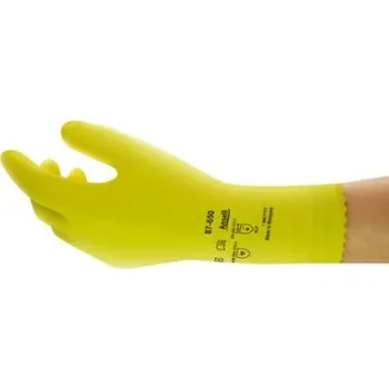 Pracovní rukavice Ansell Pracovní rukavice Ano Žlutá CE Latex Ano Ano Ano Latex Ne 6.5 AlphaTec 87-650