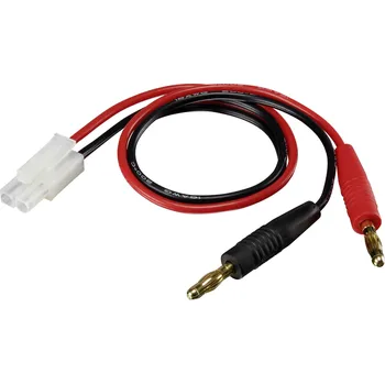 RC vybavení Reely nabíjecí kabel [2x banánková zástrčka 4 mm - 1x Tamiya zástrčka ] 30.00 cm 1.3 mm² RE-6799035