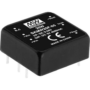 Měnič napětí MEAN WELL SKMW20G-05 DC/DC měnič napětí 4 A 20 W Počet výstupů: 1 x Obsah 1 ks