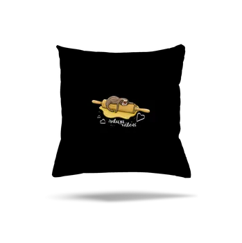 Polštář Bastard Miluju válení polštář Black