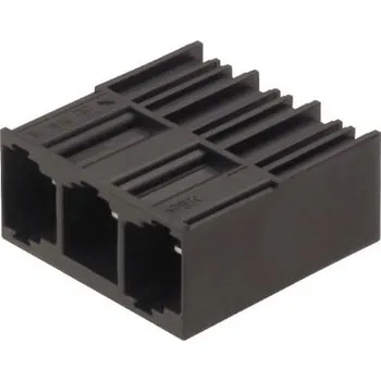 Elektrický konektor Weidmüller Konektor PCB, řada: BU/SU 10.16HP, rozteč: 10.16 mm, počet řad: 1, počet kontaktů: 4, orientace těla: 90°,