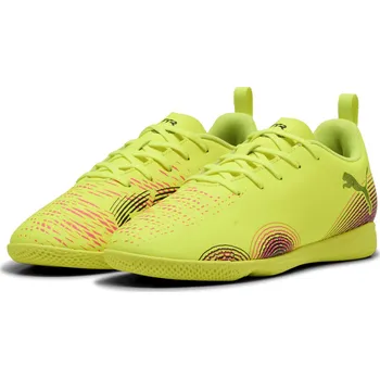 Fotbal PUMA Dětské kopačky pro mladé sportovce Future 8 Play PUMA RŮŽOVÁ|ČERNÁ|ŽLUTÁ