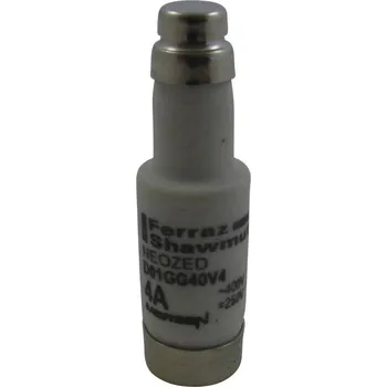 Siemens 01700.004000 pojistka neozed Velikost pojistky = D01 4 A 400 V