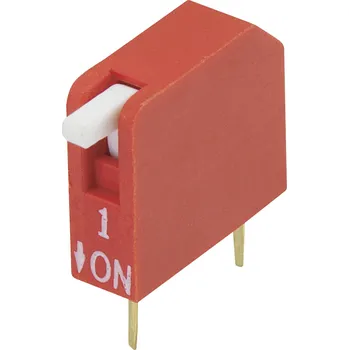 TRU COMPONENTS 704976 DP-01 DIP spínač Pólů 1 typ piano 1 ks