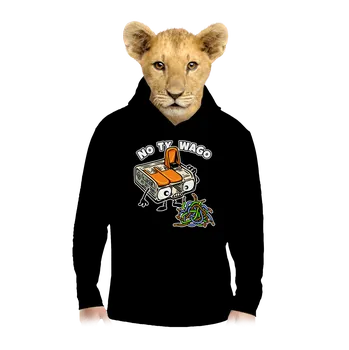 Chlapecká mikina Bastard Wago svorka dětská mikina klokanka Black