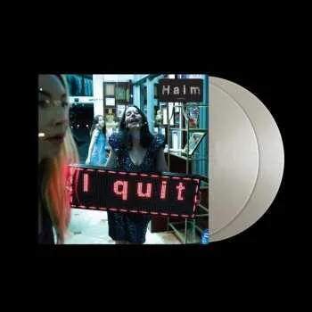Zahraniční hudba 2LP Haim: I Quit CLR | LTD 2025 45 RPM Coloured Silver With Signed Artcard Vinyl Limited Edition