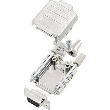 Amphenol L17DPPK15-M plus L77HDA26S sada D-SUB zásuvková lišta 180 ° Pólů: 26 pájecí kalíšek 1 ks