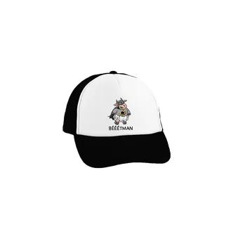 Kšiltovka Bastard Bééétman kšiltovka truckerka Black cap