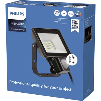 Venkovní osvětlení Philips LED ProjectLine 8719514954427 LED reflektor 20 W Barvy světla (LED svítidlo): teplá bílá