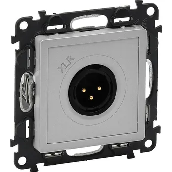 Elektrická zásuvka VALL ZÁSUVKA XLR SAMEC HLINÍK *753374 Legrand