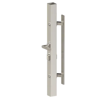 Madlo 45° a klika pravá, L = 800 mm, AISI 304