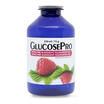 Diagnostický test Glukózový nápoj OGTT 75g malinový – GlucosePro 250ml