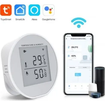 Meteostanice TUYA Smart Wi‑Fi senzor teploty a vlhkosti | Zoneway