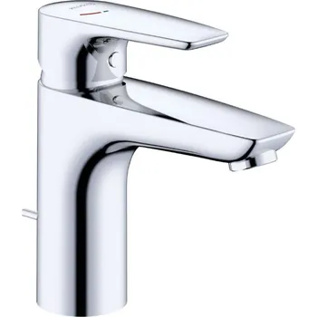 Vodovodní baterie Kludi Pure&Solid - Umyvadlová baterie, s výpustí, EcoPlus, chrom 342930575WR4