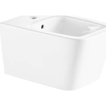 Bidet kielle Arkas I - Závěsný bidet, s přepadem, s otvorem pro baterii, bílá 30311010