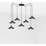 MARLIN závěsné svítidlo, černá, 7L - FARO