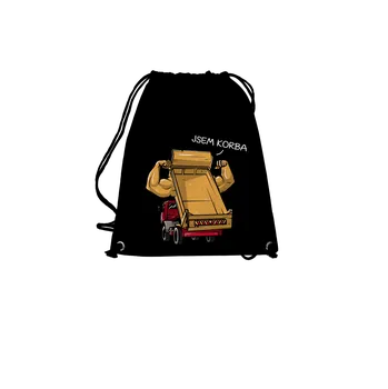 Sportovní vak Bastard Korba vak Black