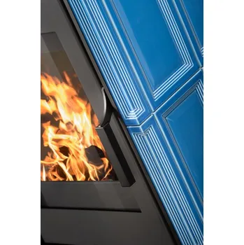 Krbová kamna Romotop Gremio GRE 1 Jmenovitý Výkon 5.8 kW Pomněnka Lesklá, Chilli