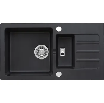 Granitový dřez Dřez jednopůlkomorový Moderno Martha 80 granitový