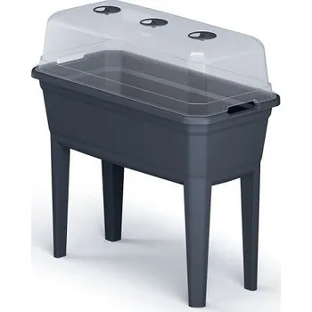 Pařeniště Minipařeniště Respana Planter Ecoline Set antracit 74,9cm