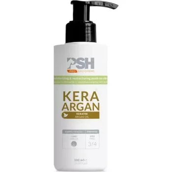 Kosmetika pro psa PSH maska pro psy Kera-Argan (PSH kera argan mask. Vysoce koncentrovaný a vysoce účinný přípravek určený k odstranění zacuchané srsti a její velmi snadné rozčesání.)