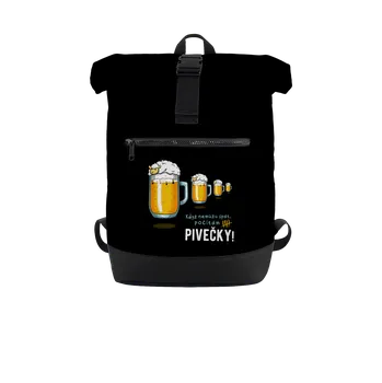 Městský batoh Bastard Pivečka batoh Black