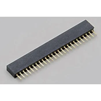 TRU COMPONENTS zásuvková lišta Počet řádků: 1 Počet kontaktů v řadě: 8 TC-2506441 1 ks