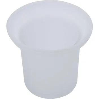 WC štětka kielle - Náhradní nádobka pro WC kartáč, matné sklo 90403251