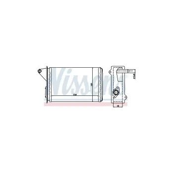 Motor automobilu Výměník tepla NISSENS 71429