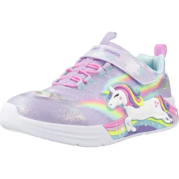 Pánská móda SKECHERS Tenisky Skechers Unicorn Chaser, Nachový, Děti FIALOVÁ|ORANŽOVÁ|RŮŽOVÁ