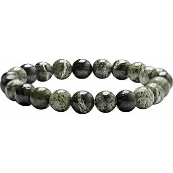 Náramek Chryzotil náramek z korálků 8 mm obvod cca 16 až 21 cm