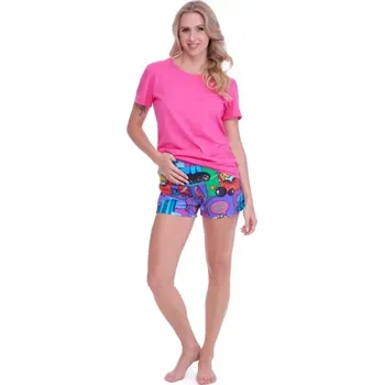 Dámské pyžamo 2575/36733 - dámské pyžamo Ruko, M, mix vzor