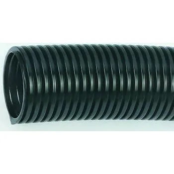 kabelová chránička Elektroinstalační trubka ohebná ohebná Černá 16mm Plast, IP66, IP68 10m ID 12mm min. R ohybu 30 mm, vnější průměr: