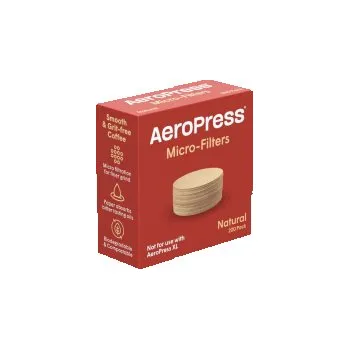 Příprava kávy AeroPress papírové filtry - nebělené - 200 ks