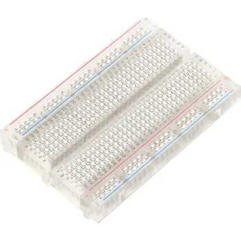 TRU COMPONENTS nepájivé kontaktní pole samolepicí transparentní Počet pólů 400 (d x š) 82.5 mm x 54.6 mm 1 ks