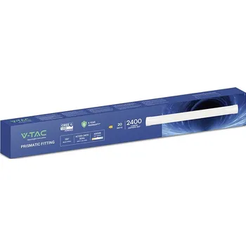 LED trubice V-TAC SMD LED Energetická třída (EEK2021): E (A - G) LED 20 W = 2400 W denní bílá (Ø x v) 566 mm x 24 mm 1 ks