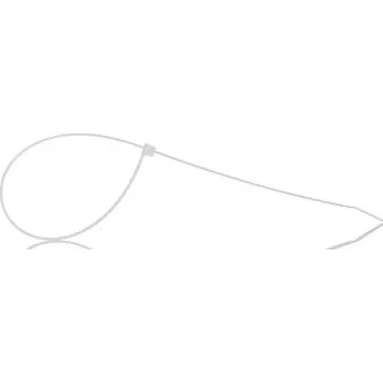 Stahovací páska Kabelová vázací páska Nedá se uvolnit 111-05409 T50L-PA66-NA 390mm 4.6 mm Polyamid 6.6 (PA66) HellermannTyton