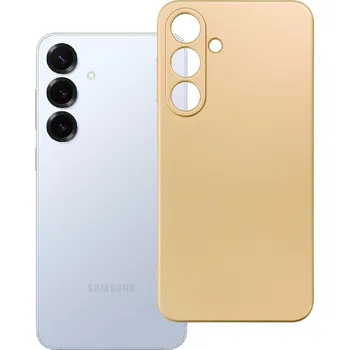 Náhradní kryt pro mobilní telefon Kryt Metallic Case Samsung Galaxy S25 Plus Gold