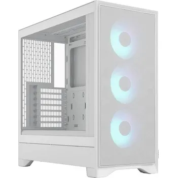 PC skříň FRACTAL DESIGN Pop 2 Air TG RGB (FD-C-POA2A-04) bílá