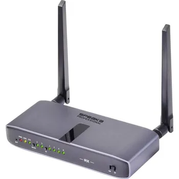 SpeaKa Professional SP-HWR-600 HDMI bezdrátový přijímač 150 m 5 GHz 1920 x 1080 Pixel Zabezpečený rádiový přenos