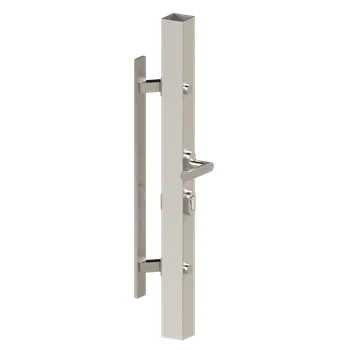 Madlo 45° a klika levá, L = 800 mm, AISI 304