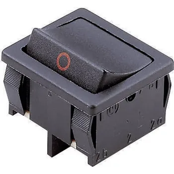 vypínač Marquardt 1802.1121 kolébkový spínač 1802.1121 250 V/AC 8 A 2x vyp/zap IP40 s aretací 1 ks